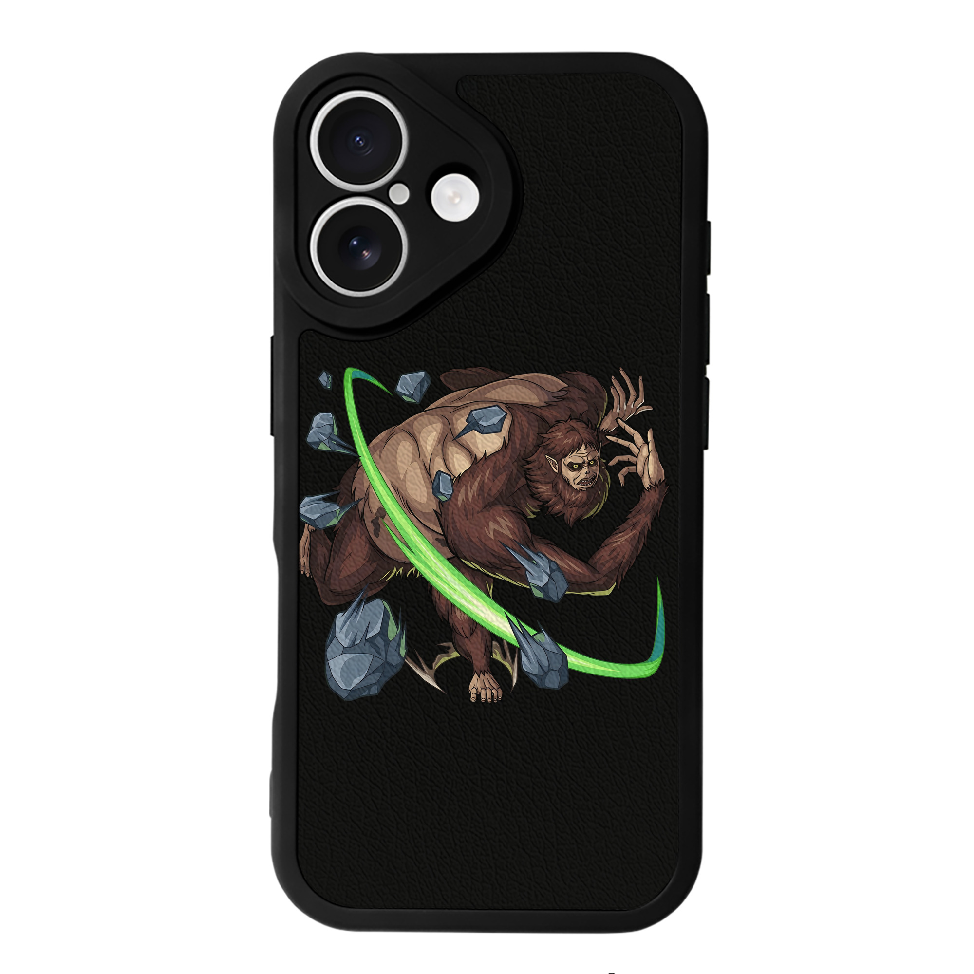 （画像用） 進撃の巨人 Attack on Titan 【iPhone 16シリーズ対応】シリコンスマホケース（レザー調） 材質：シリコン